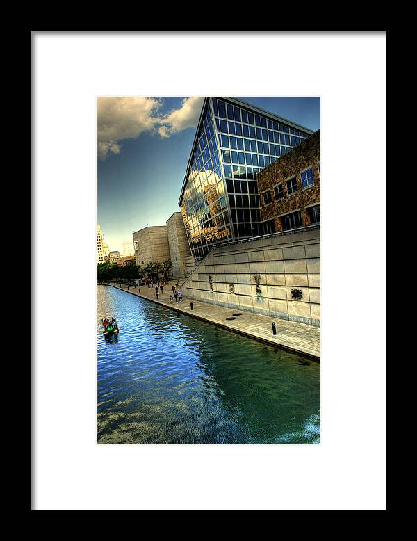 Canal Framed Print featuring the photograph Canal by Off The Beaten Path Photography - Andrew Alexander