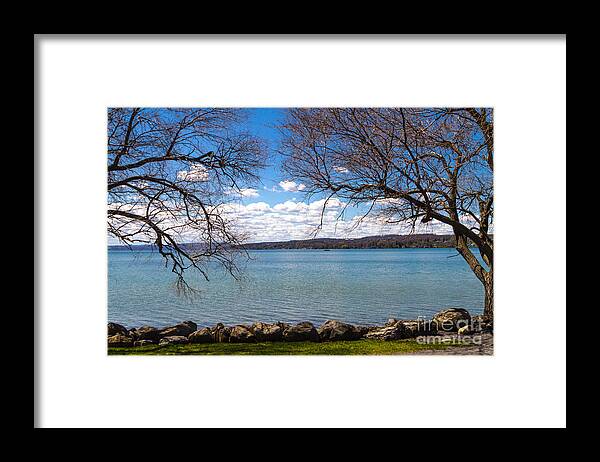 Shade Framed Print featuring the photograph Canandaigua by William Norton