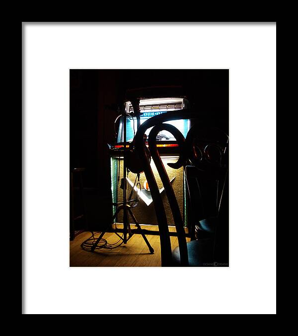 Music Framed Print featuring the photograph Canned Music by Tim Nyberg