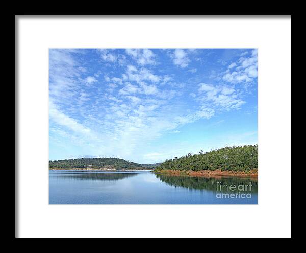 Canning Reservoir Framed Print featuring the photograph Canning Reservoir - Western Australia by Phil Banks