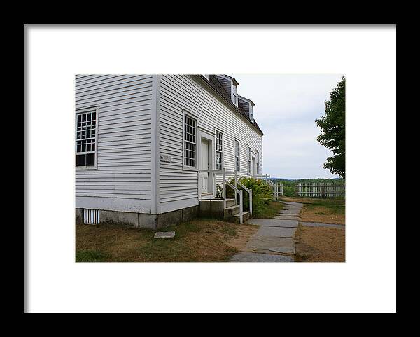 Photograph Framed Print featuring the photograph Canterbury Shaker Village - 2 by Lois Lepisto