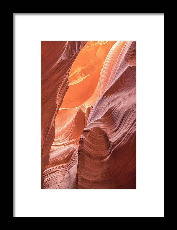 Antelope Canyon Framed Print featuring the photograph Canyon Magic by Jeanne May