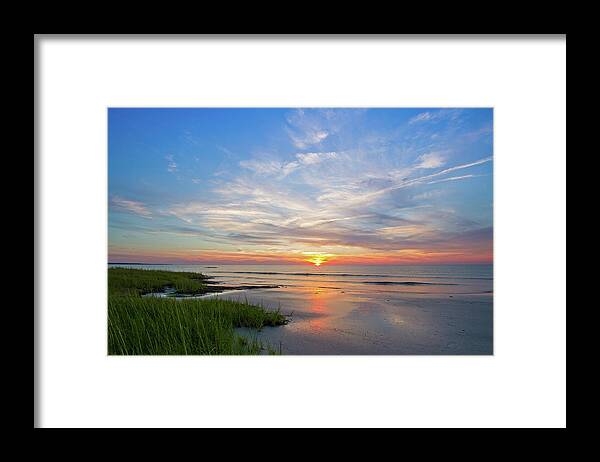 Cape Cod Skaket Beach Framed Print featuring the photograph Cape Cod Harmony by Juergen Roth