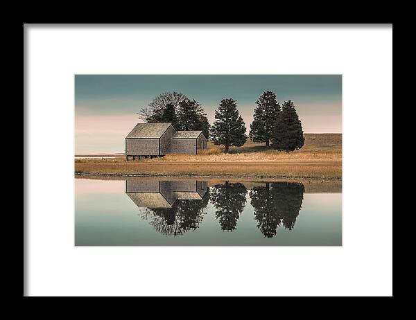 Cape Cod Reflections Framed Print featuring the photograph Cape Cod Reflections by Darius Aniunas