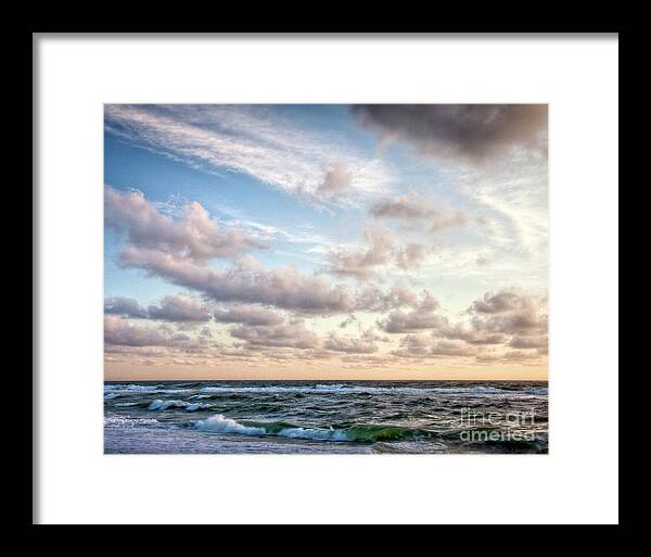 Barnstable County Framed Print featuring the photograph Cape Cod Sunrise 3 by Susan Cole Kelly