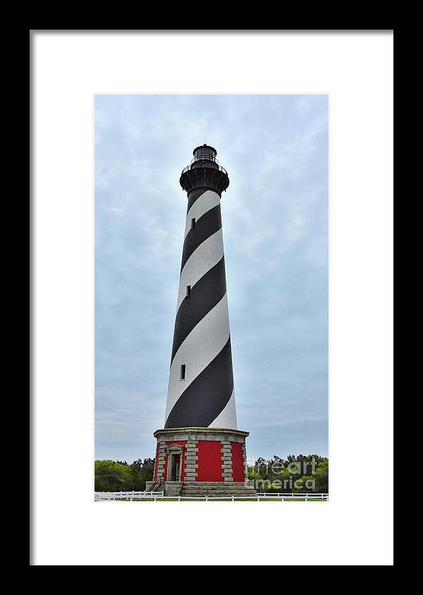 Cape Hatteras Lighthouse Framed Print featuring the photograph Cape Hatteras Light by Scott Cameron