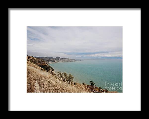 Golf Framed Print featuring the photograph Cape Kidnappers Golf Course New Zealand by Jan Daniels
