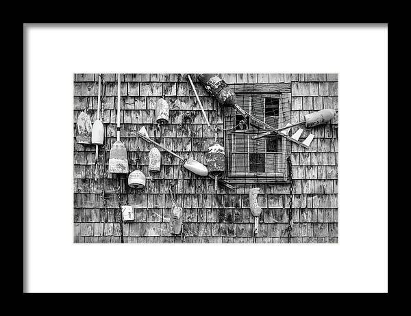 Lobster Shack Framed Print featuring the photograph Cape Neddick Lobster Pound Window by Dawna Moore Photography