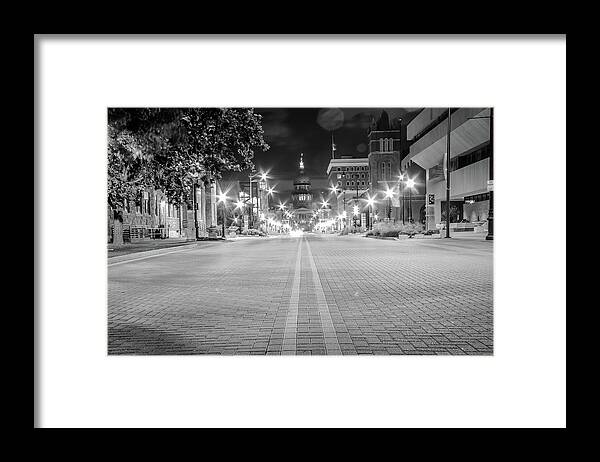 Springfield Framed Print featuring the photograph Capital Ave by Tony HUTSON