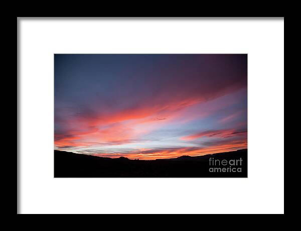 Capital Reef National Park Framed Print featuring the photograph Capital Reef Sunset by Cindy Murphy - NightVisions