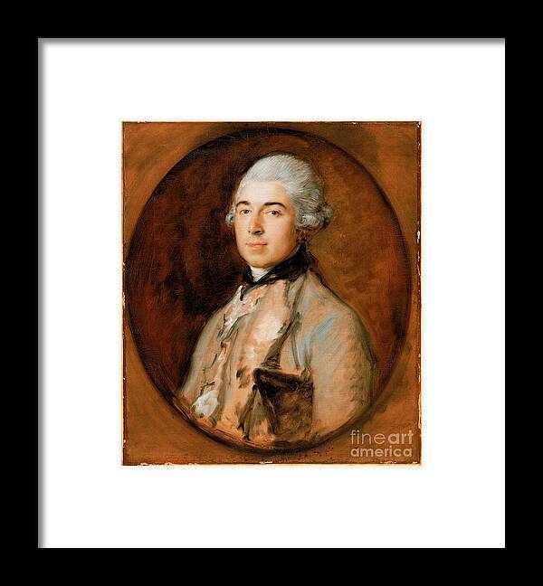 Captain Thomas Mathews Framed Print featuring the painting Captain Thomas Mathews by MotionAge Designs