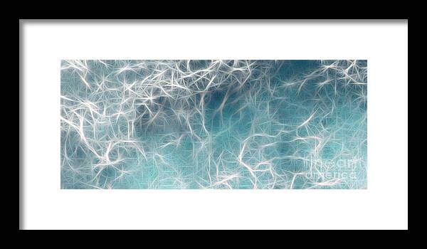 Abstract Framed Print featuring the photograph Caribbean Sea V by Jason Freedman
