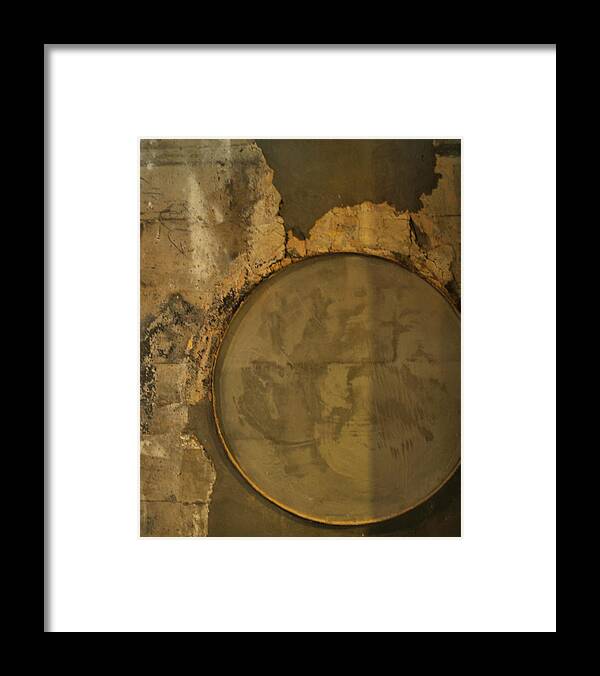 Concrete Framed Print featuring the photograph Carlton 3 - abstract concrete by Tim Nyberg