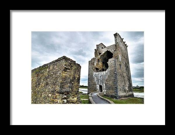 Carrigafoyle Castle Framed Print featuring the photograph Carrigafoyle Castle - Ireland by Joana Kruse