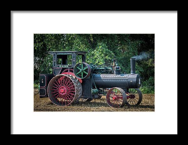 Case Framed Print featuring the photograph Case Waiting to work by Paul Freidlund