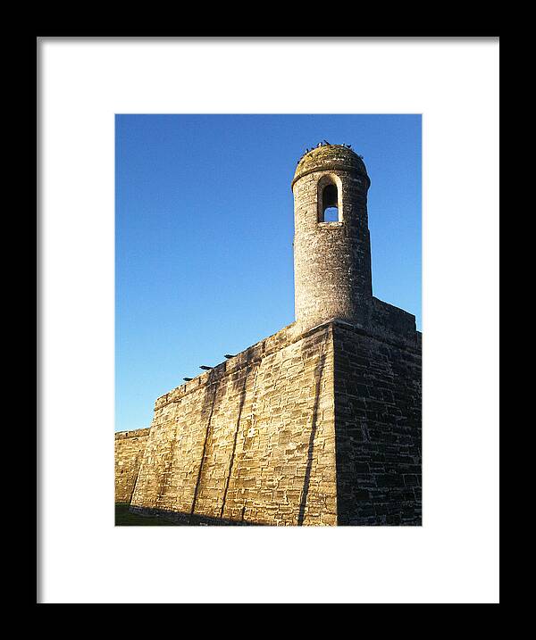 St Augustine Framed Print featuring the photograph Castello by Robert Och
