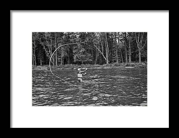  Framed Print featuring the photograph Casting by Jason Brooks