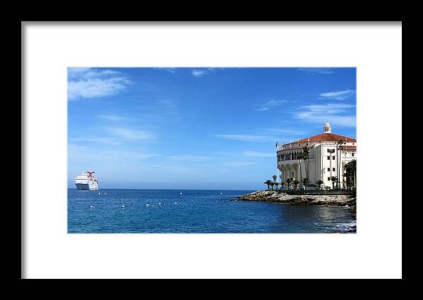 Catalina Framed Print featuring the photograph Catalina Island Casino by J R Yates