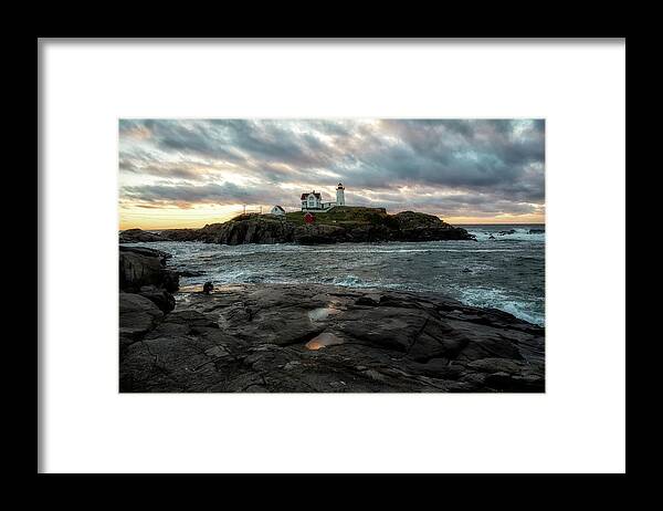 Autumn Framed Print featuring the photograph Catching the Morning Light by John Hoey