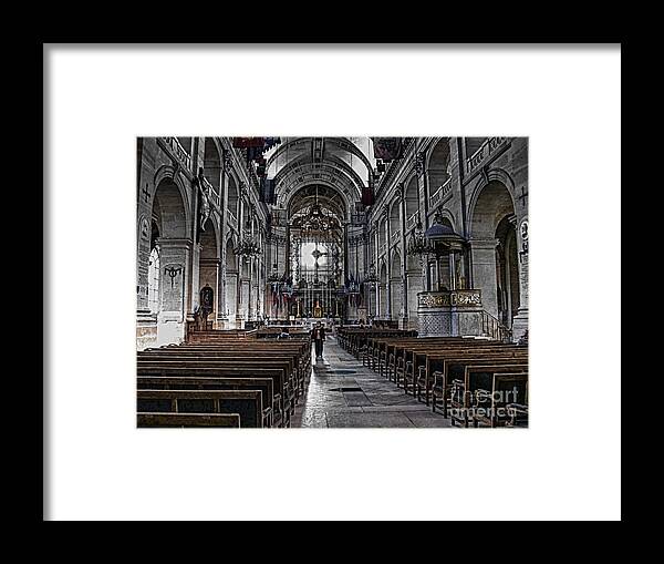 Cathedral Framed Print featuring the photograph Cathedral by Charuhas Images
