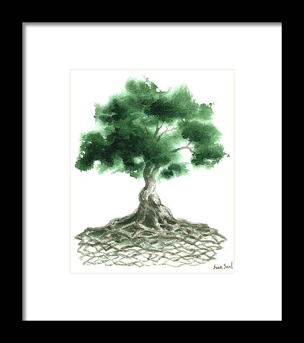 Celtic Tree Of Life 2 Painting by Sean Seal - Fine Art America