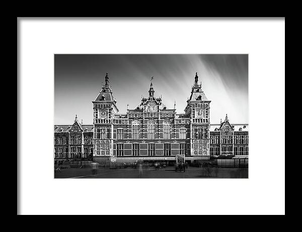 Amsterdam Framed Print featuring the photograph Central Station by Ivo Kerssemakers