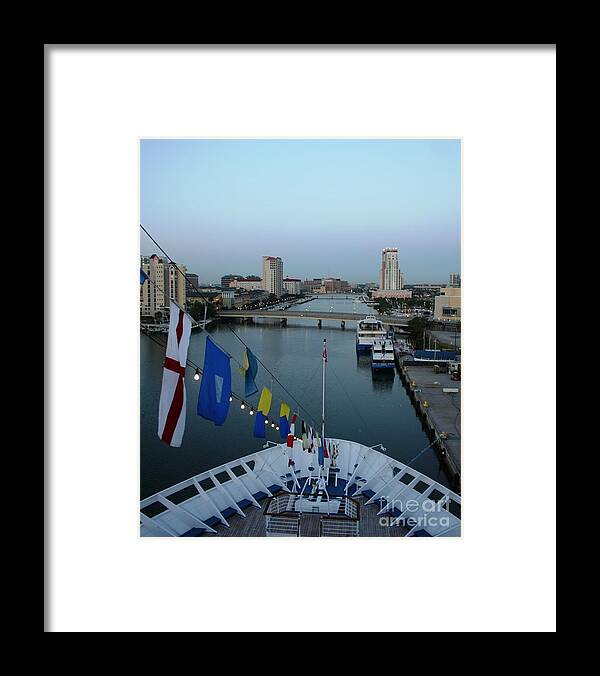 Channelside Framed Print featuring the photograph Channelside Tampa Florida by John Black