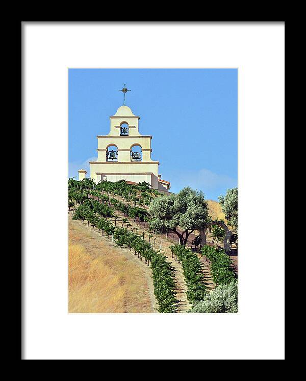 Chapel Framed Print featuring the photograph Chapel on the Hill by Debby Pueschel