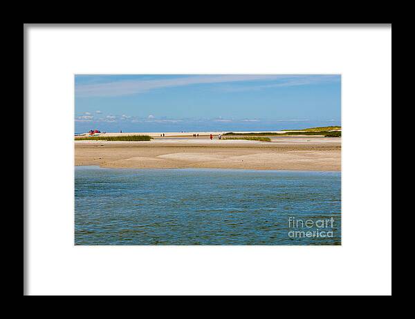 Chapin Beach Cape Cod Framed Print featuring the photograph Chapin Beach Cape Cod by Michelle Constantine