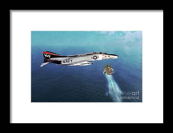 F-4 Phantom Ii Framed Print featuring the digital art Chargers by Airpower Art