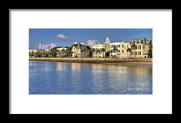Charleston Framed Print featuring the photograph Charleston Battery Row South Carolina by Dustin K Ryan