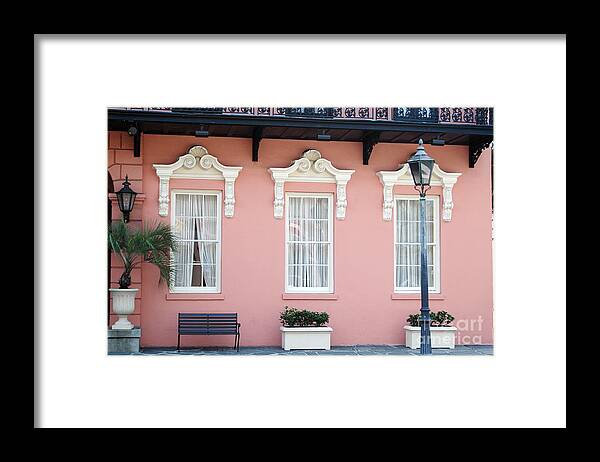 Charleston Houses Framed Print featuring the photograph Charleston Historical District - The Mills House - Charleston Architecture by Kathy Fornal