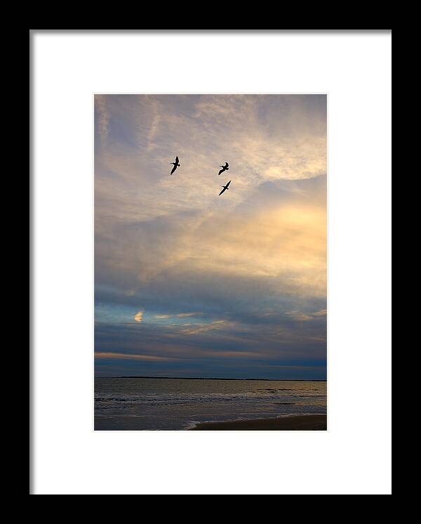 Charleston Framed Print featuring the photograph Charleston Seascape by Steven Richman