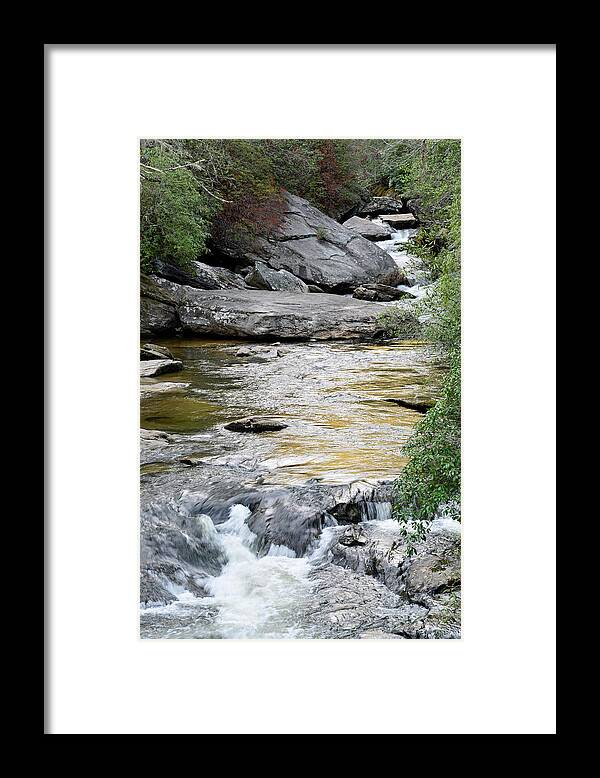 Chattooga River Framed Print featuring the photograph Chattooga River in SC by Bruce Gourley