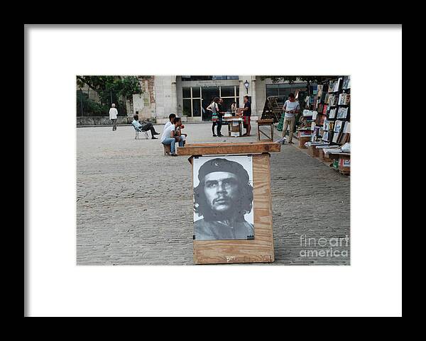 Cuba Framed Print featuring the photograph Che by Jim Goodman
