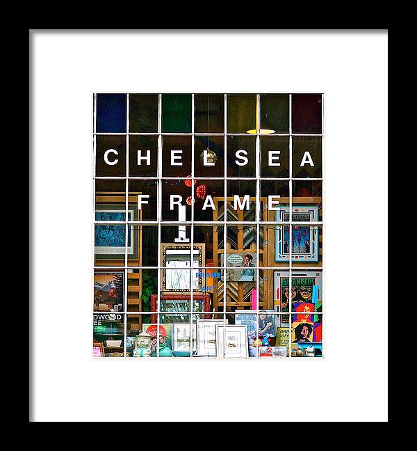 Philadelphia Facades Framed Print featuring the photograph Chelsea Frame by Ira Shander
