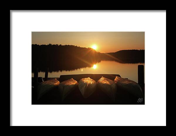 Lake Framed Print featuring the photograph Cherish Your Visions by Geri Glavis