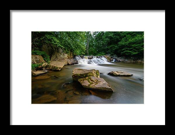 Chestnut Framed Print featuring the photograph Chestnut Creek Falls by Michael Scott