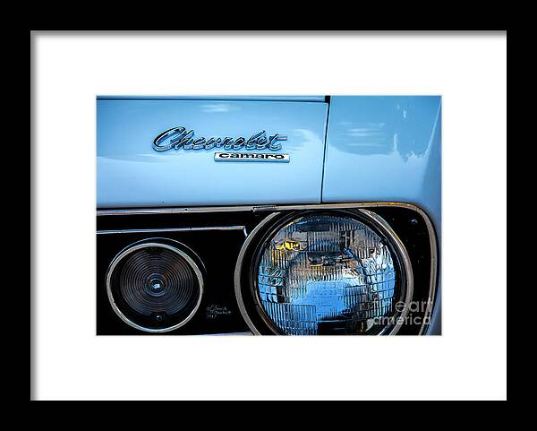 Classic Framed Print featuring the photograph Chevrolet Camaro by David Millenheft