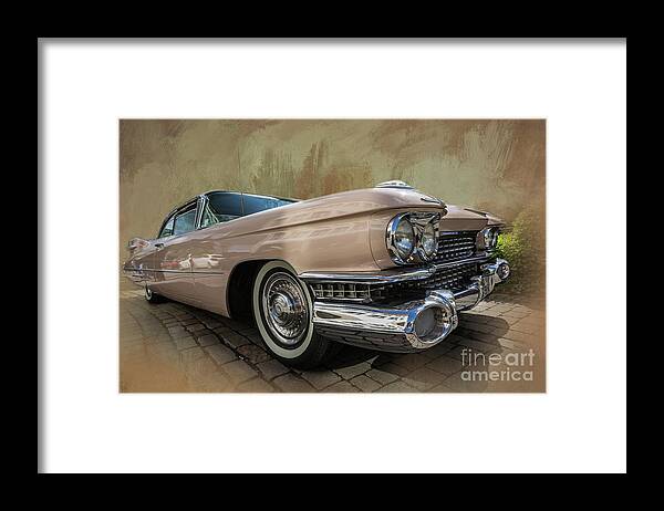 Cadillac Framed Print featuring the photograph Cadillac by Eva Lechner