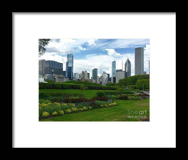 Chicago Framed Print featuring the photograph Chicago #1 by Dennis Richardson