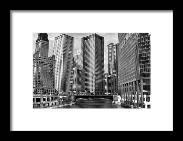 Chicago Framed Print featuring the photograph Chicago River by Jackson Pearson