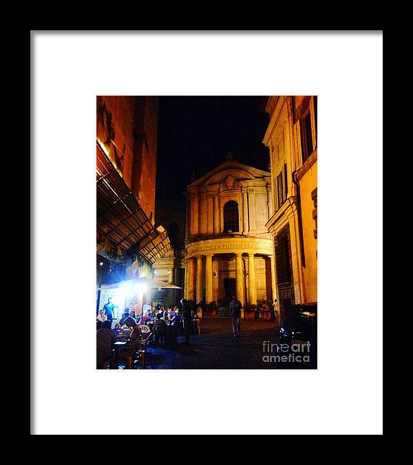  Framed Print featuring the photograph Chiesa by Angela Rath