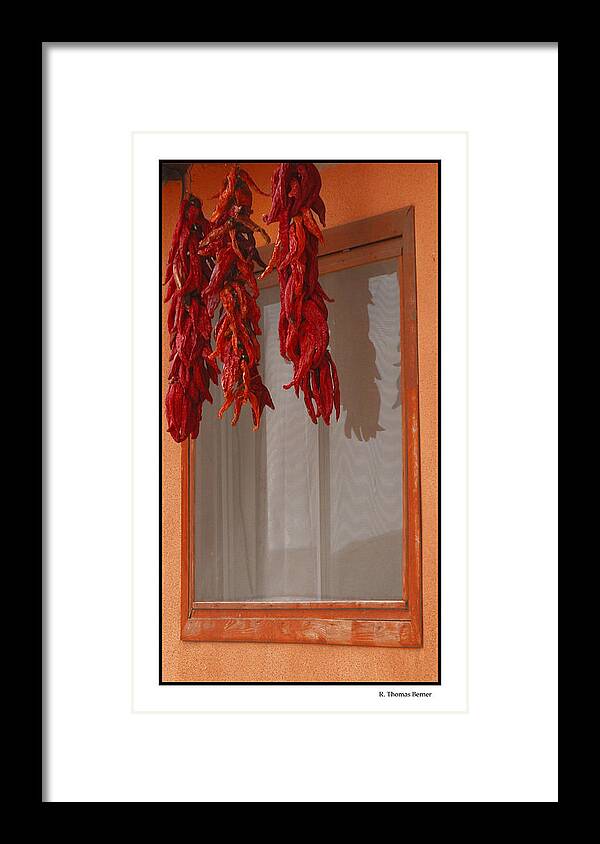 Native American Framed Print featuring the photograph Chili by R Thomas Berner