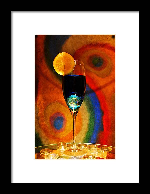 Rainbow Framed Print featuring the painting Chillax by Amanda Vouglas