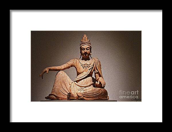 China Framed Print featuring the photograph China Antiquities #10 by Saundra Myles