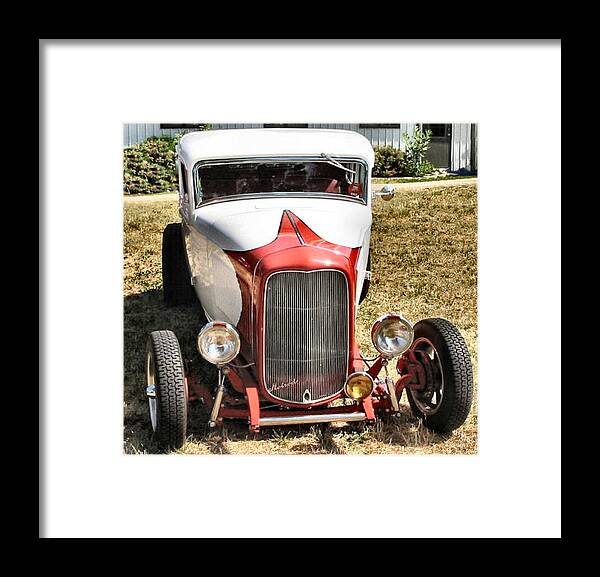 Ford Framed Print featuring the photograph Chopped and Ready by Lin Grosvenor