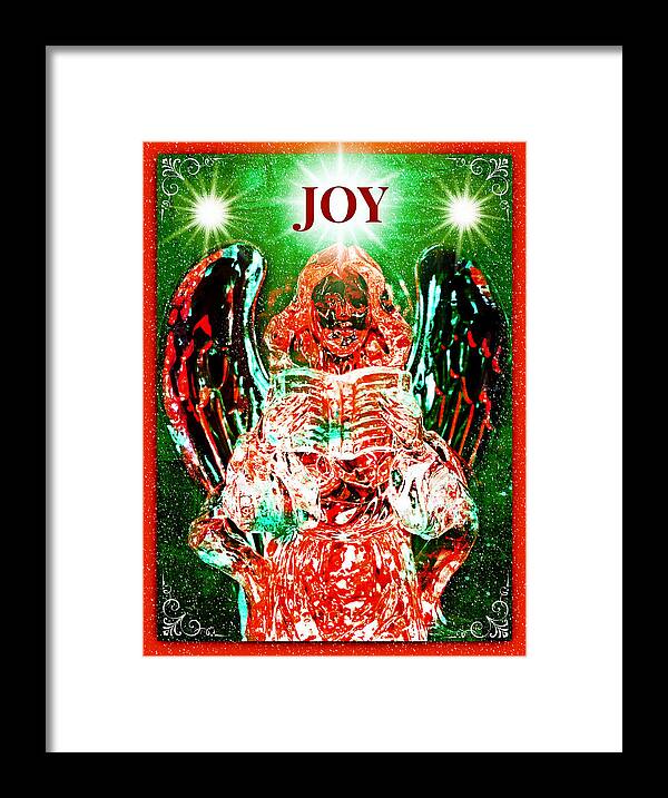 Christmas Framed Print featuring the photograph Christmas Angels III by Aurelio Zucco