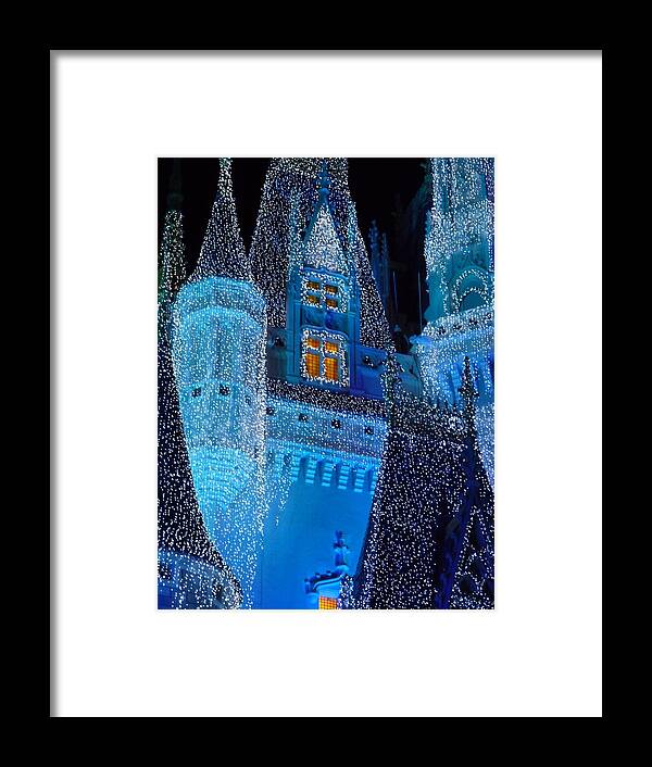 Cinderella Framed Print featuring the photograph Christmas Castle by Nora Martinez