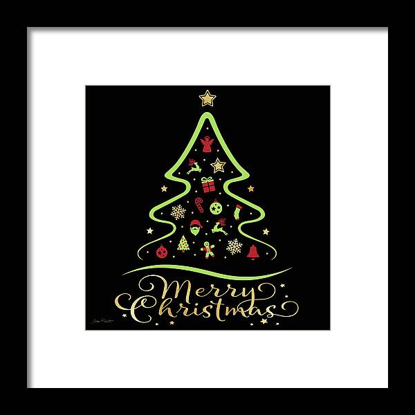 Christmas Framed Print featuring the digital art Christmas Fun 1 by Jean Plout